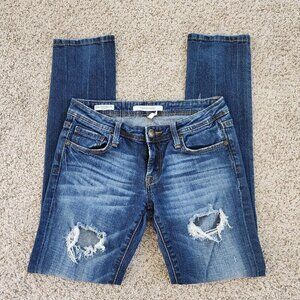 Vigoss Studio The Brooklyn Skinny Distressed Jeans